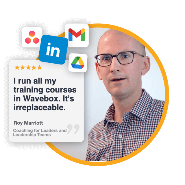 Client testimonial, Roy Marriot