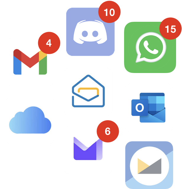 Unread badges, just like your phone