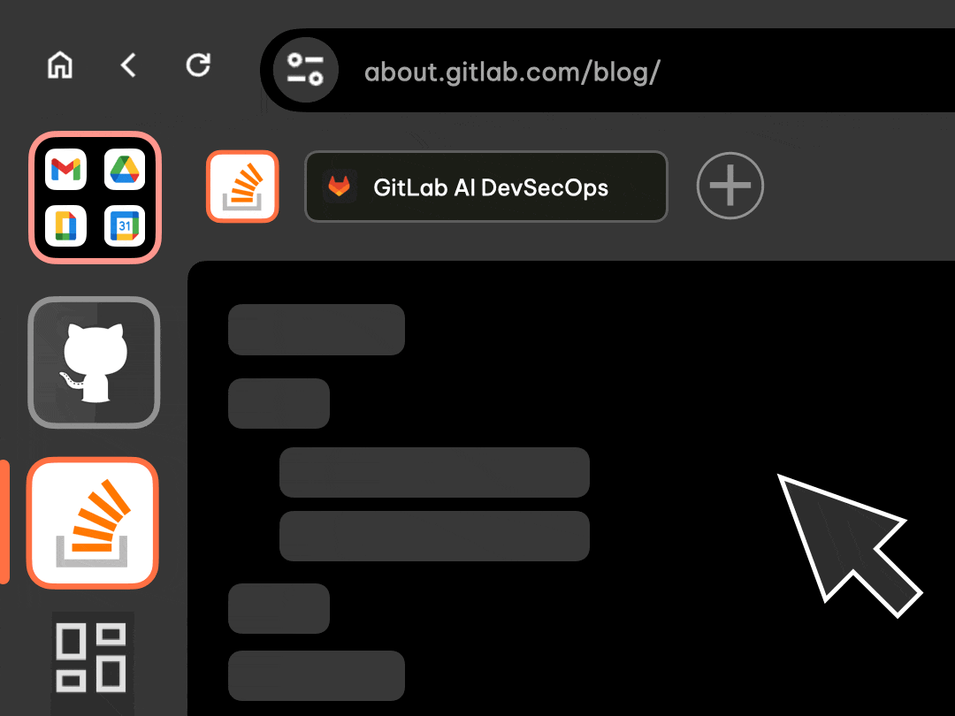 Boost tabs into apps for extra features